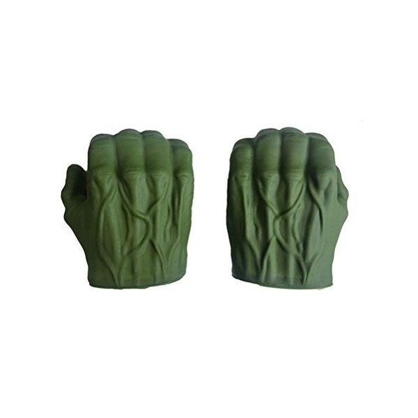 Hulk Gamma Grip Fists Jouet de jeu de rôle, comprend 2 poings Hulk Gamma, jouets pour enfants et adultes, gants de super-héro