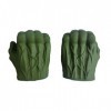 Hulk Gamma Grip Fists Jouet de jeu de rôle, comprend 2 poings Hulk Gamma, jouets pour enfants et adultes, gants de super-héro