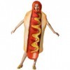 EraSpooky Déguisement Hot Dog Homme Costume Saucisse Adulte Drôle Rigolo Humour