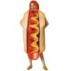 EraSpooky Déguisement Hot Dog Homme Costume Saucisse Adulte Drôle Rigolo Humour