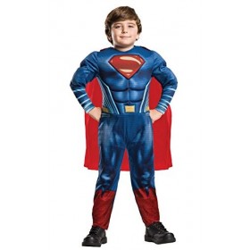 Rubies Costume Superman pour enfant Produit officiel DC Justice League, Small Age 3-4 ans, 104 cm