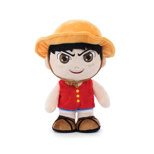 One Piece - Peluche One Piece Live Action Series Protagonists 24-27cm - Luffy, Zoro, Nami - Super Soft Quality Zoro 