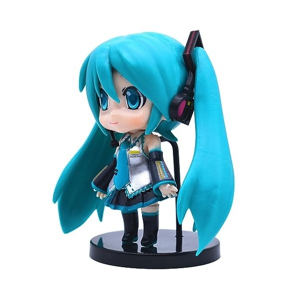 Indorasen Personnages danime Miku Figurine vert 