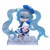 Indorasen Personnages danime Chibi Bonhomme de neige exquis Miku Figure