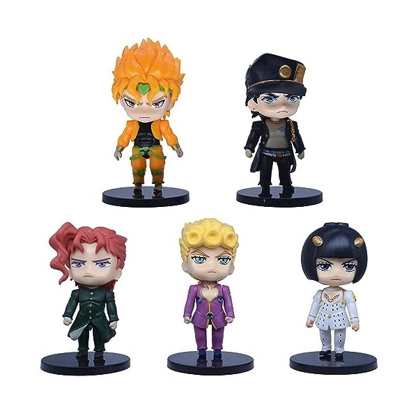 Indorasen Dio Brando Figurine Kujo Jotaro Figurine Kakyoin Noriaki Figure Giorno Giovanna Figure Bruno Buccellati Ensemble de