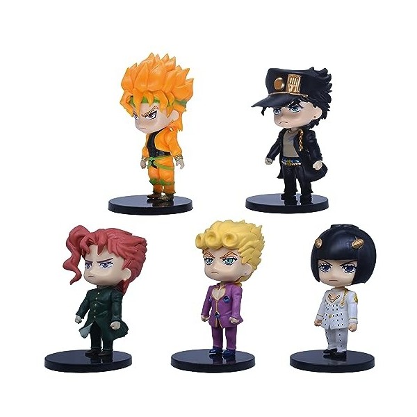 Indorasen Dio Brando Figurine Kujo Jotaro Figurine Kakyoin Noriaki Figure Giorno Giovanna Figure Bruno Buccellati Ensemble de