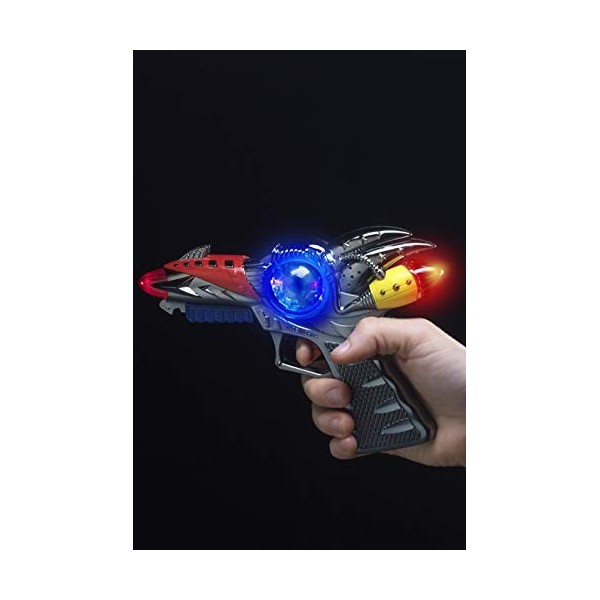 Light Up Supersonic Ray Gun, Assorted, 16cm/7in, 6