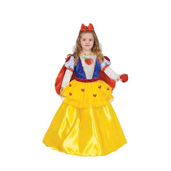 Ciao Biancaneve Costume Bambina Taglia 3-4 Anni , Giallo/Rosso/Blu, Fille