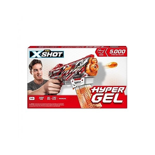 Zuru Pistolet Xshot Hyper Gel Small