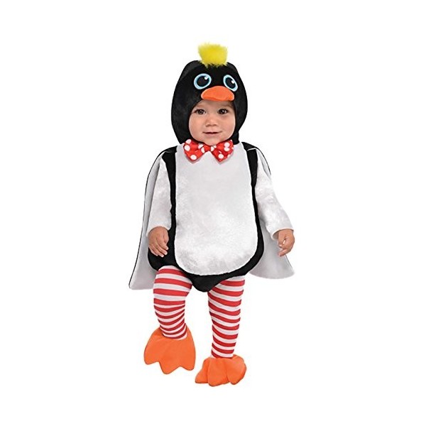 CAT01 - Costume Bebe Pinguin 12-24 mois