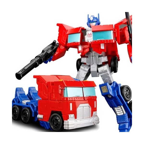 Transformers Toys Optimus Prime, Transformers Optimus Prime Jouet, Figurines daction Voiture déformée, Robot de Voiture défo