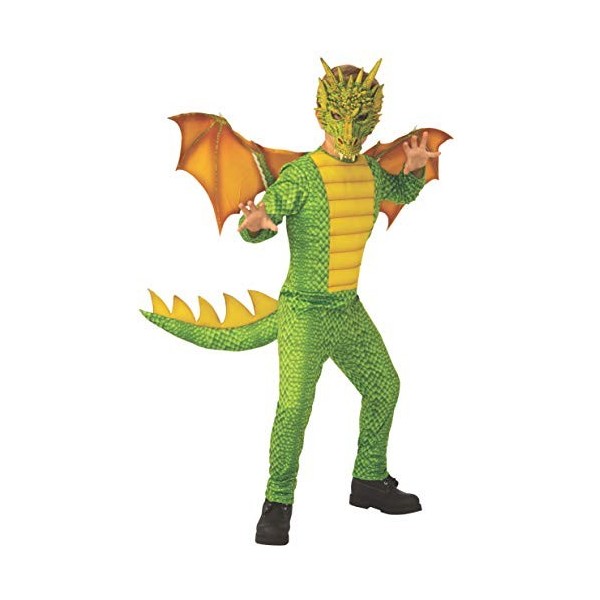 Bristol Novelty 700926XL000 Costume de dragon pour enfant Multicolore