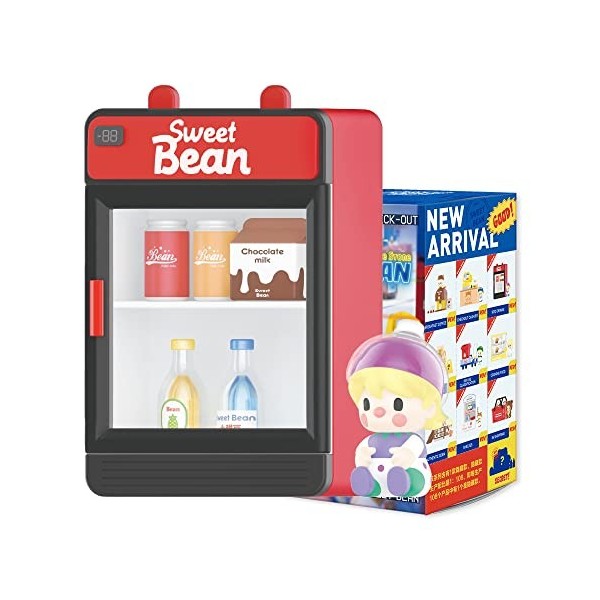 POP MART Sweet Bean Growth Illustration Series-3PC Populaires Figurines Aléatoires Figurines d’Action Figurines de Jouet Figu