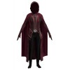 IOONCHI Costume de sorcière écarlate pour fille - Costume Wanda Maximoff - Combinaison avec cape rouge pour Halloween, carnav