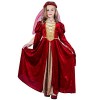 Robe de Princesse Médiévale Renaissance Pour Fille S:4-6 Ans 