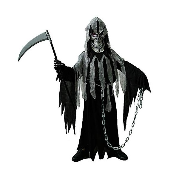 Costume dHalloween Fantôme Sombre Pour Enfants S:4-6 Ans 