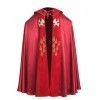 Robe de Clergé Église Cape Évêque Liturgique Fantaisie Manteaux Déguisement Capes Ailes Vestment Costume Prêtre