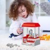 Basii Jeu Griffe - ArcaMini Toy Grabber Machine pour Enfants,Cool Fun Mini Candy Grabber Prize Dispenser Toy avec 24 pièces J