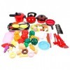 Toyvian 1 Jeu Jouets De Fruits Émulationnels Costume De Filles Outils Jouets pour Filles Accessoires De Cosplay Chariots De C