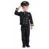 Dress Up America Costume de pilote pour garçons et filles - Uniforme de capitaine de compagnie aérienne pour enfants - Habill