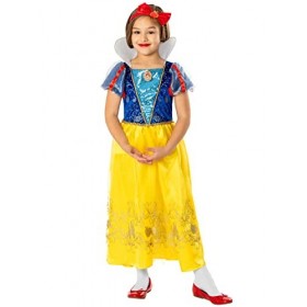 Disney Filles Déguisement Snow White Multicolore 5-6 ans