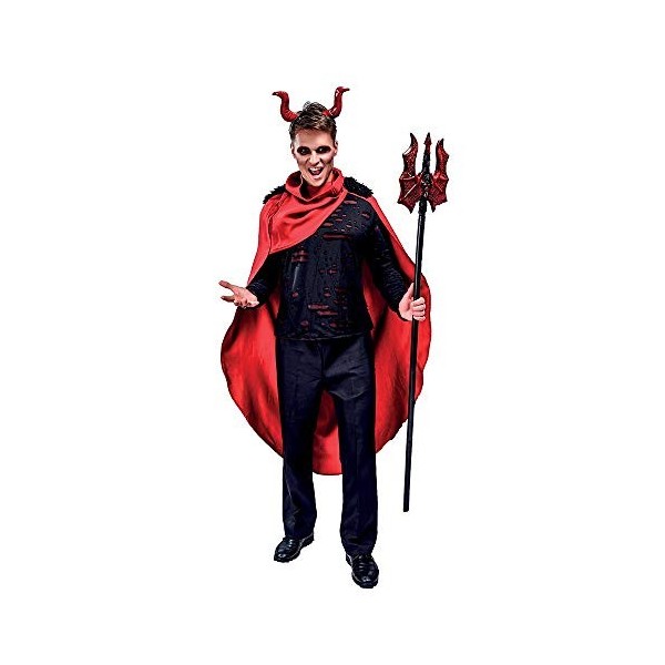 Ptit Clown DÉGUISEMENT Diable Terrifiant Homme - Se Déguiser, Cosplay pour Halloween - Thème s : Diable - Taille L