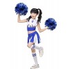 LOLANTA Costume de Cheerleader pour Filles Déguisement Uniforme de Pom-Pom Girl rose,13-15 Ans,Taille du tag 170 