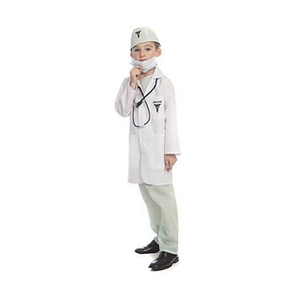 Dress Up America Costume De Docteur Pour Enfants - Dr Scrubs Et Ensemble Pour Filles Et Garçons - Excellent Cadeau Pour Le Je