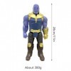 PQKL-party Figurine Thanos, Thanos Jouet 28cm, Figurine Thanos Jouet pour Garcon, Figurine Super Heros, Figurine de Collectio