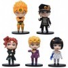 Indorasen Dio Brando Figurine Kujo Jotaro Figurine Kakyoin Noriaki Figurine Giorno Giovanna Figurine Bruno Buccellati Lot de 