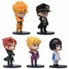 Indorasen Dio Brando Figurine Kujo Jotaro Figurine Kakyoin Noriaki Figurine Giorno Giovanna Figurine Bruno Buccellati Lot de 