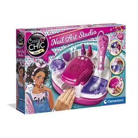Clementoni - 15174-Studio Ongles de Star-Jeu créatif