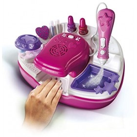 Clementoni - 15174-Studio Ongles de Star-Jeu créatif