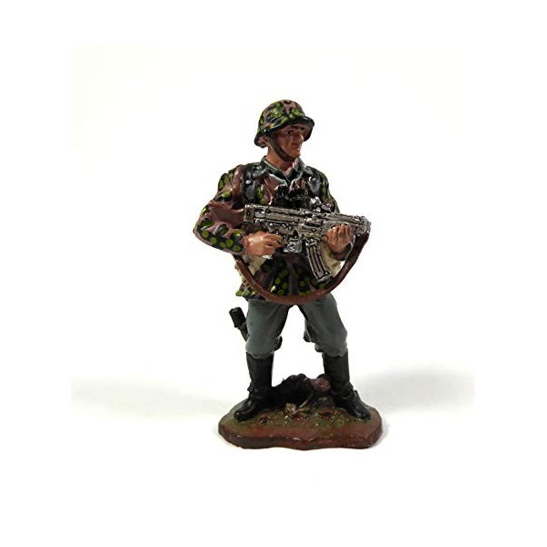 OPO 10 - Lot de 2 Figurines Soldats de Guerre allemands 1/32 60mm WW2 Del Prado - LS31