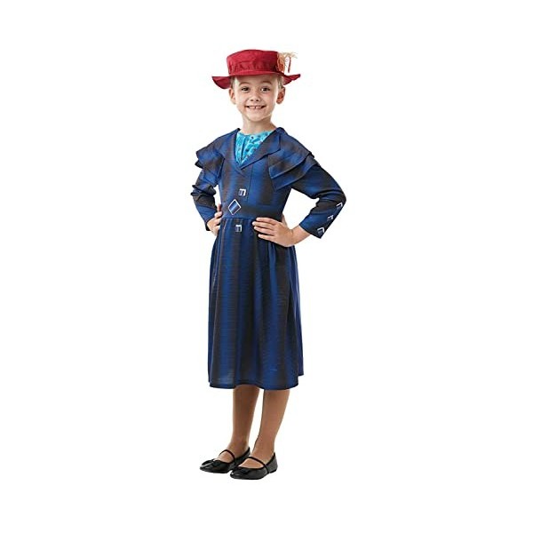 Rubies Disney Mary Poppins 640650 Costume officiel Disney Mary Poppins pour fille Taille 11–12 ans