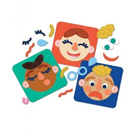 Manhattan Toy- Faire des Visages Jouet de développement et démotion, 158960, Multicolour