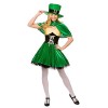 Lucky Leprechaun Adults Fancy Dress Ladies Outfit Costume