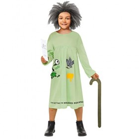amscan 9916226 – Costume officiel Roald Dahl Mrs Twit Kids pour la Journée mondiale du livre pour enfants, âge : 3–4 ans