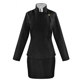 Zhrmghgws Zenin Maki Dress Maki zenin Cosplay Dress Animation Uniform Set Black Blue Slotted Clothing Set Daily Halloween Par