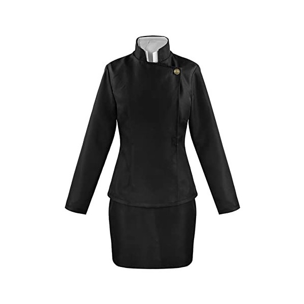 Zhrmghgws Zenin Maki Dress Maki zenin Cosplay Dress Animation Uniform Set Black Blue Slotted Clothing Set Daily Halloween Par