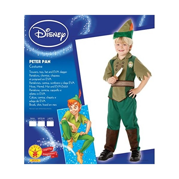 Déguisement Peter Pan? Disney?garçon - 7 à 8 Ans