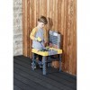 Casdon Tool Box Workbench , 2-In-1 Tool Box & Workbench For Children Aged 3+ , Includes Over 60 Tools For DIY Roleplay Fun!