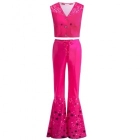 Atorcher Costume de cowgirl Barbie pour fille, tenue de cow-boy pour carnaval, fête danniversaire, Halloween