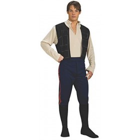 Rubies Star Wars Déguisement pour Homme Han Solo Taille XL Tour de Poitrine 112-117 cm Tour de Taille 91-102 cm Entrejambe 84