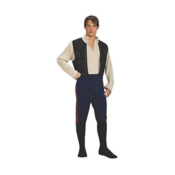 Rubies Star Wars Déguisement pour Homme Han Solo Taille XL Tour de Poitrine 112-117 cm Tour de Taille 91-102 cm Entrejambe 84