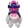 Hornet Kids Quadro Fille 26-29 Rose/Blanc