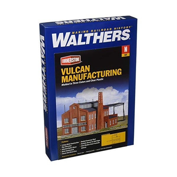 Walthers, INC. Fabrication de Vulcan Co. Kit, 11/40,6 cm 14 x 14.2 cm