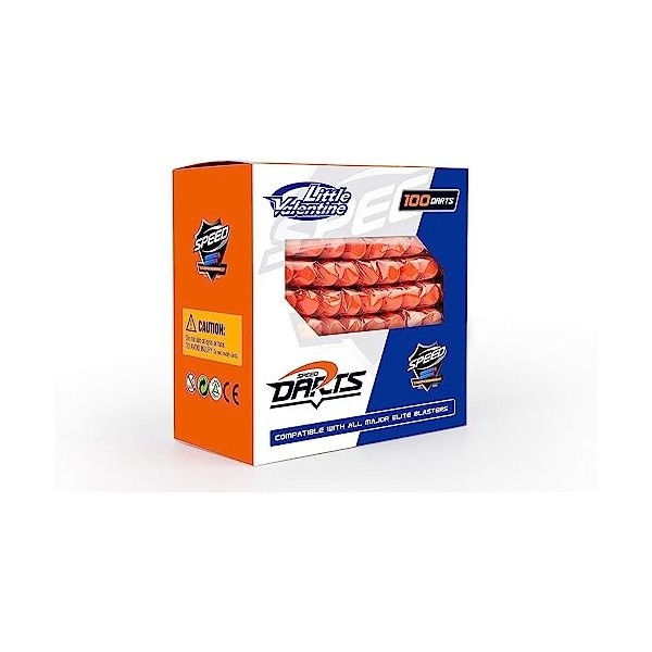 Little Valentine 100-Dart Refill Pack for Nerf N-Strike Elite