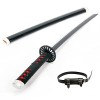 Demon Slayer Cosplay Katanas Blade de Katanas avec Ceinture, Jouet dépée Anime, Modèle de Prop Armes, Petit Katana 76cm, Gra