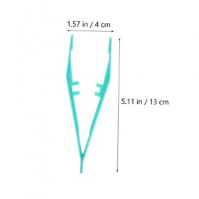 Uonlytech Pincettes De Collection 125 Pièces Outils Pour Para Uñas Ensembles De Jeux DExtérieur En Plastique Pincettes Pour 